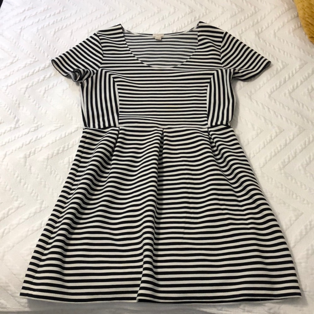JCrew striped dress